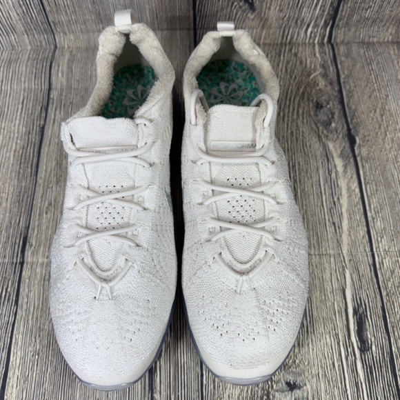 Nike Air VaporMax 2023 Flynit Phantom/White/Metallic Silver WMNS 10 FD3148-002 - Picture 5 of 8